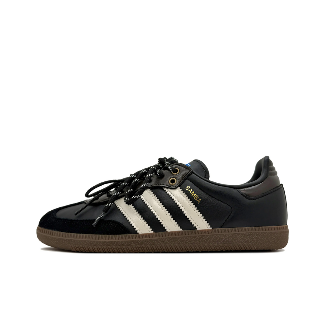Adidas Samba - Custom GAT Shoes Black White
