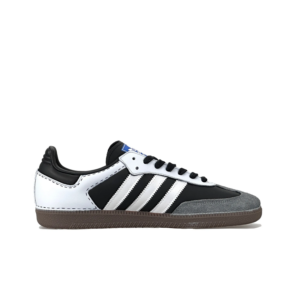 Adidas Samba - Custom GAT Shoes Black White Grey Brown