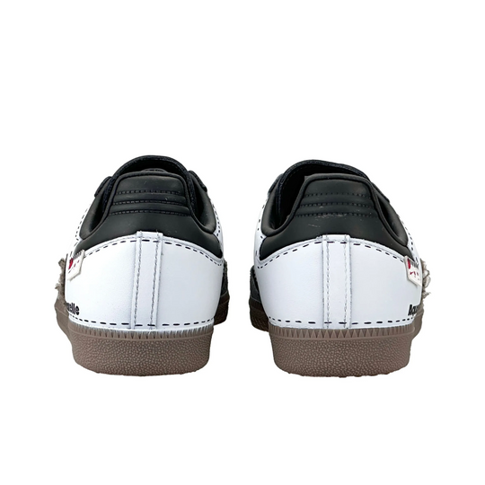 Adidas Samba - Custom GAT Shoes Black White Grey Brown
