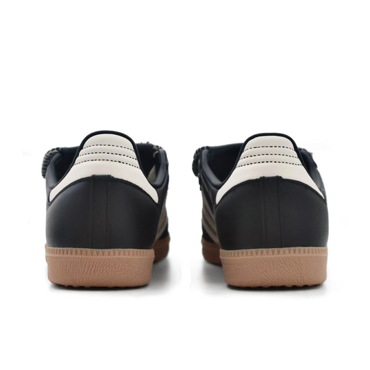 Adidas Samba - Custom GAT Shoes Black White Stripes