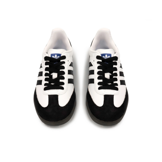 Adidas Samba - Custom GAT Shoes Black White With Panda Pattern