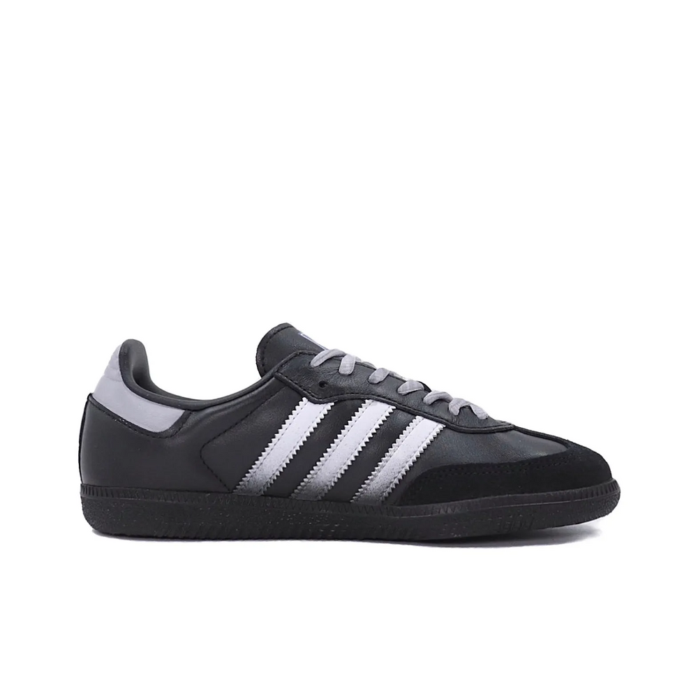 Adidas Samba - Custom GAT Shoes Black White With Samba Script
