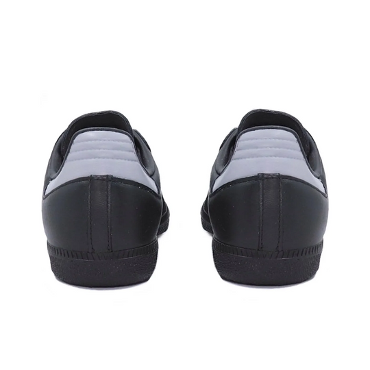 Adidas Samba - Custom GAT Shoes Black White With Samba Script