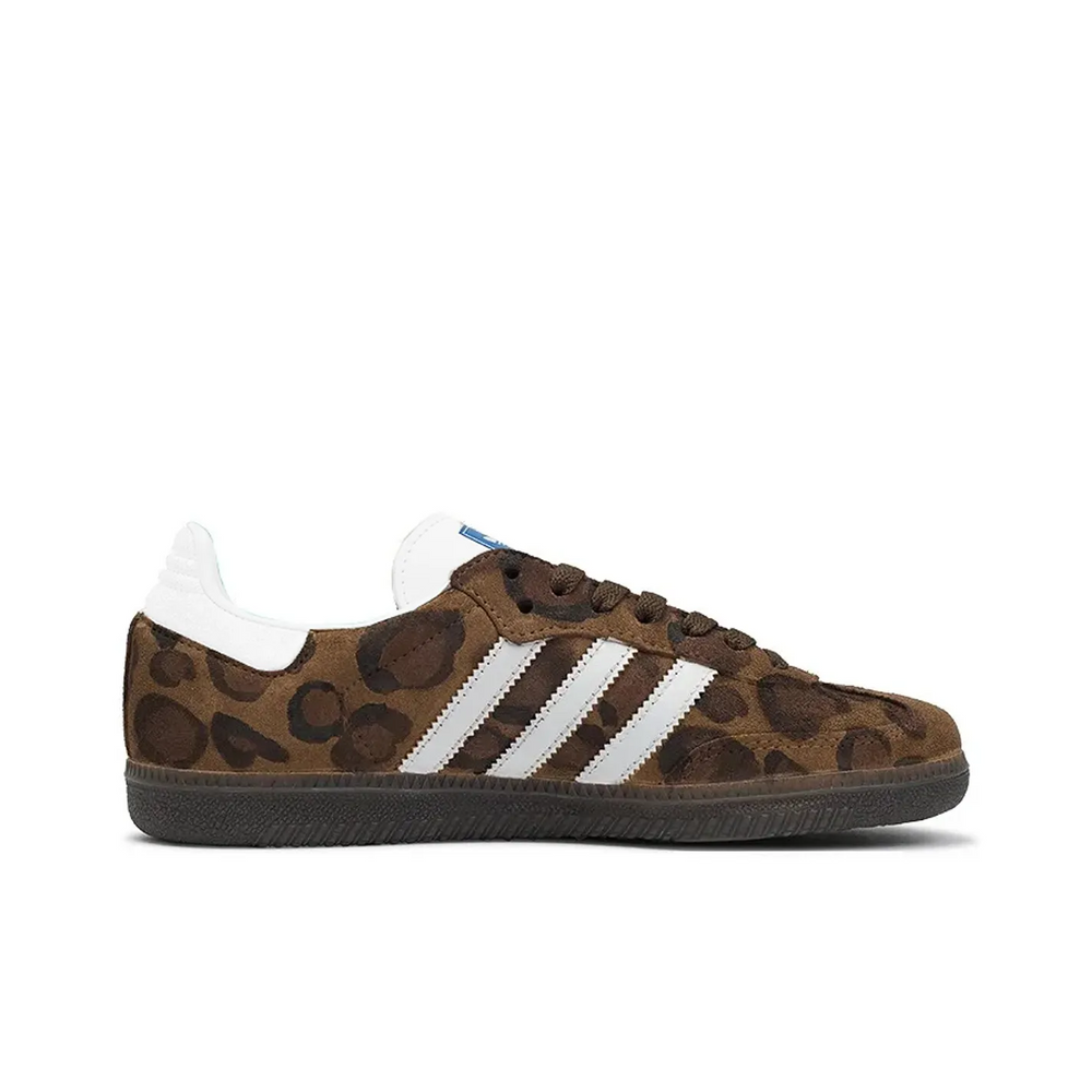 Adidas Samba - Custom GAT Shoes Brown Leopard Print