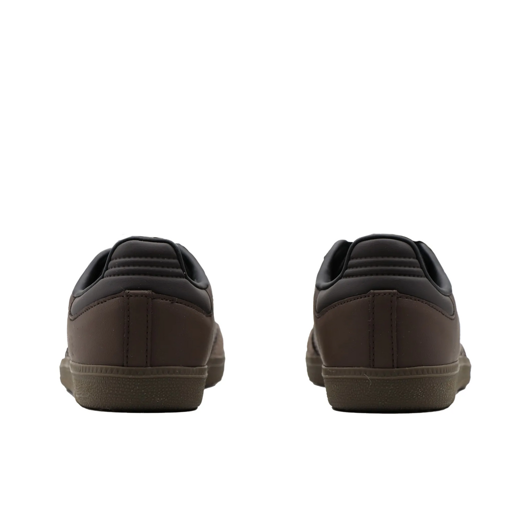 Adidas Samba - Custom GAT Shoes Brown Samba Logo