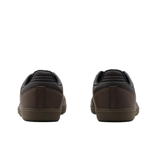 Adidas Samba - Custom GAT Shoes Brown Samba Logo