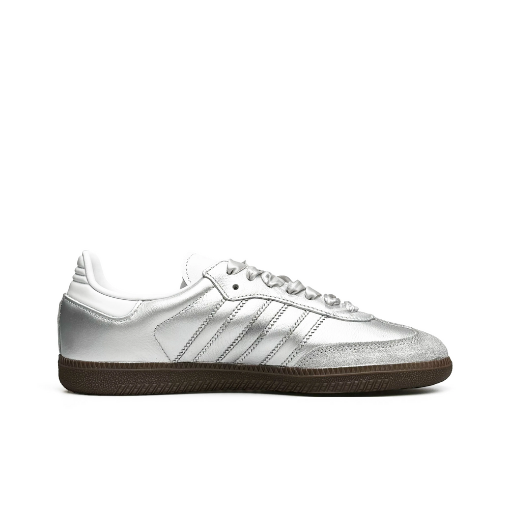 Adidas Samba - Custom GAT Shoes Silver Heart Pendant