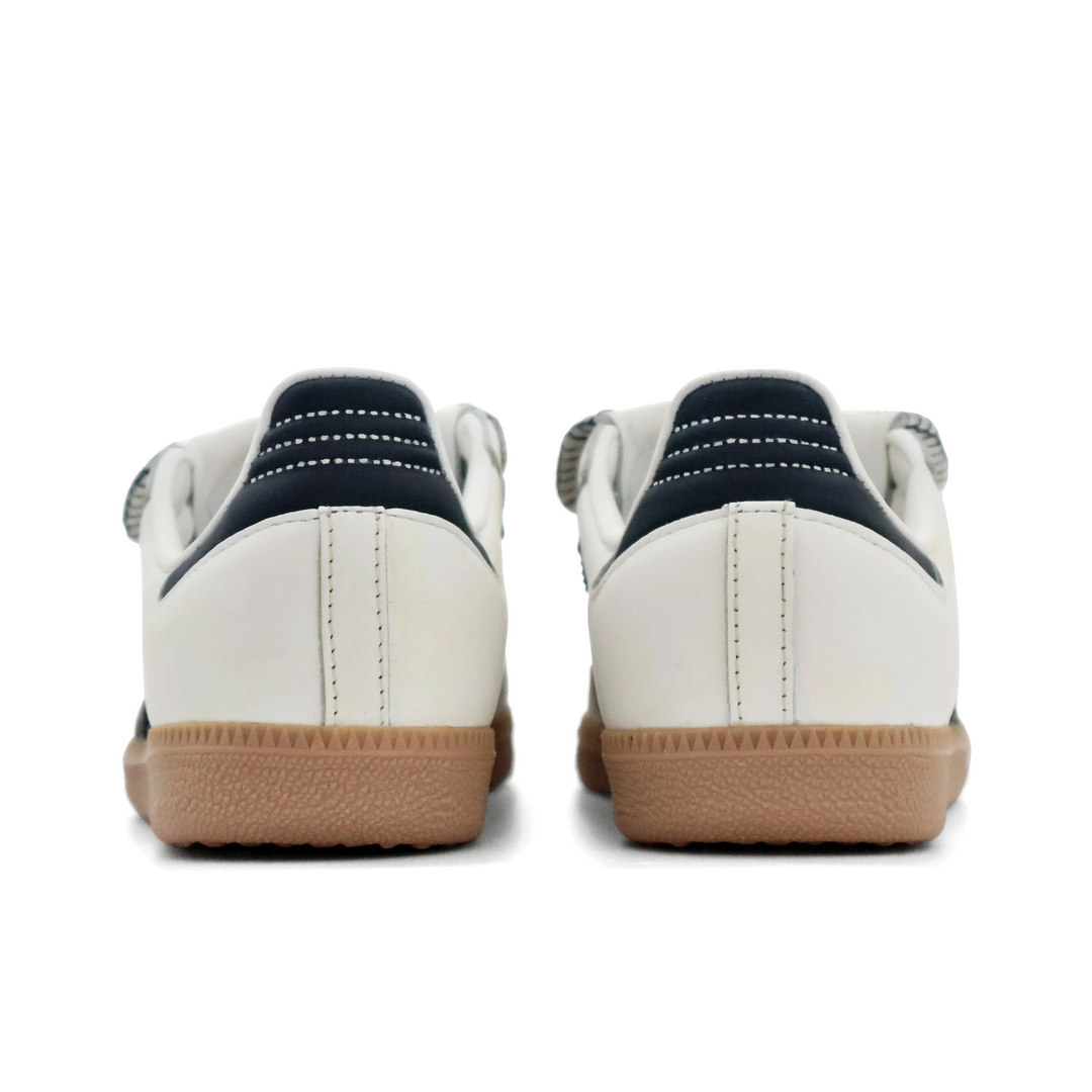 Adidas Samba - Custom GAT Shoes White Black Adidas Logo
