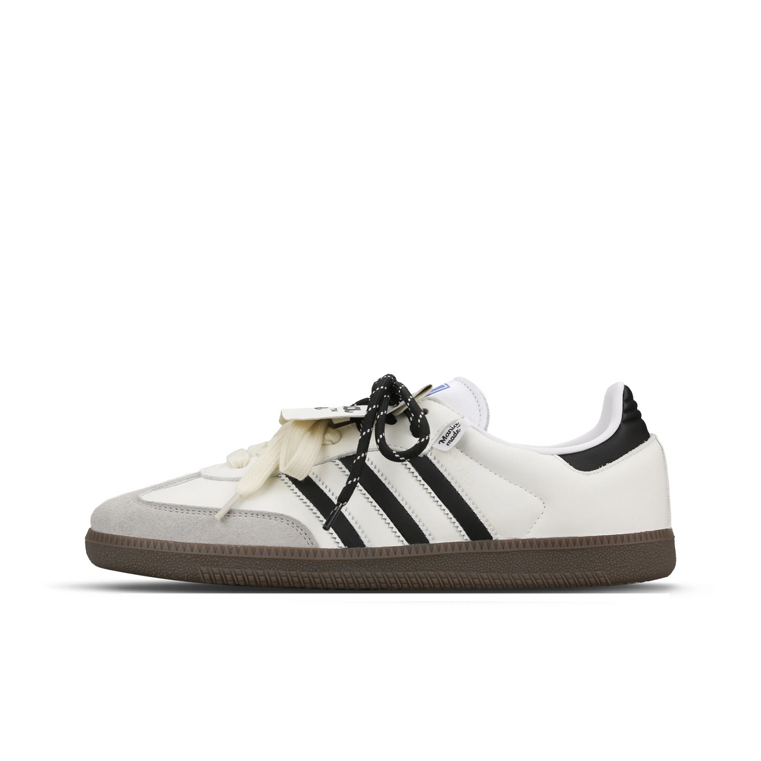 Adidas Samba - Custom GAT Shoes White Black Grey
