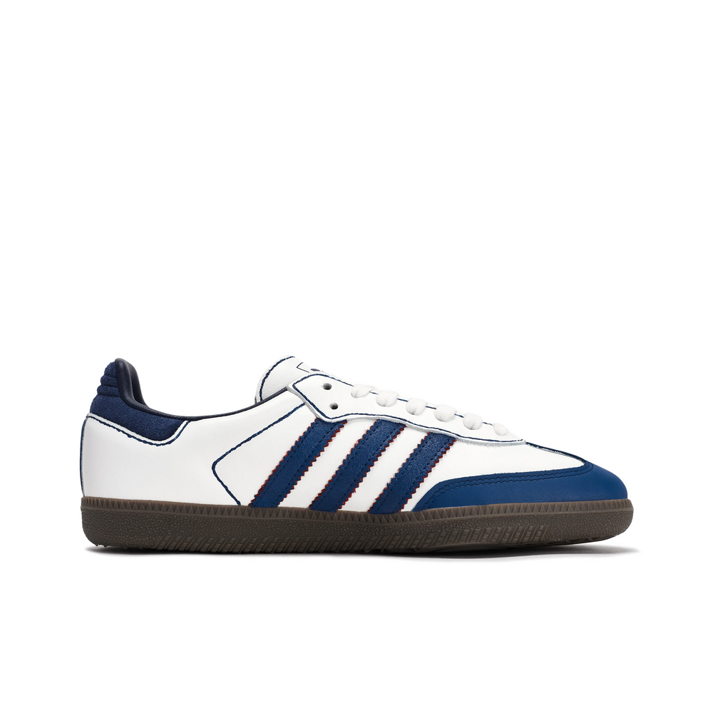 Adidas Samba - Custom GAT Shoes White Blue Classic Design