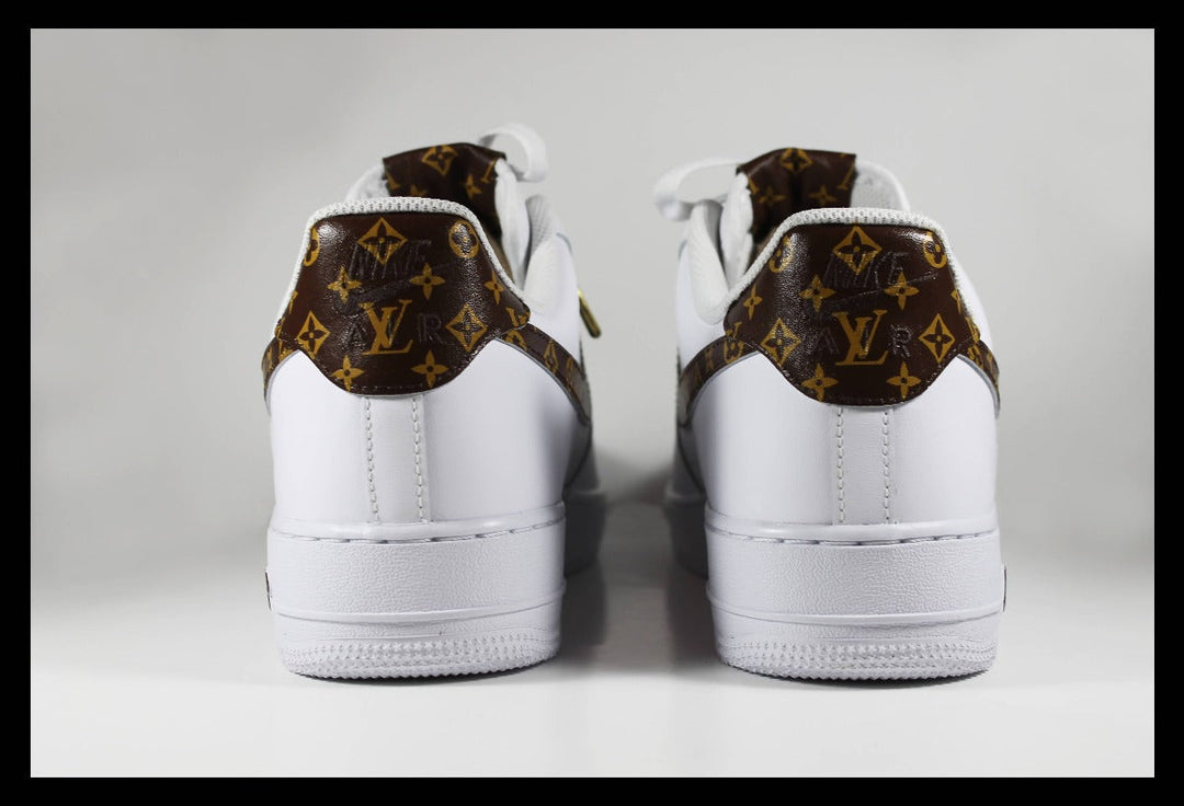 CUSTOM AIR FORCE 1 BROWN LV