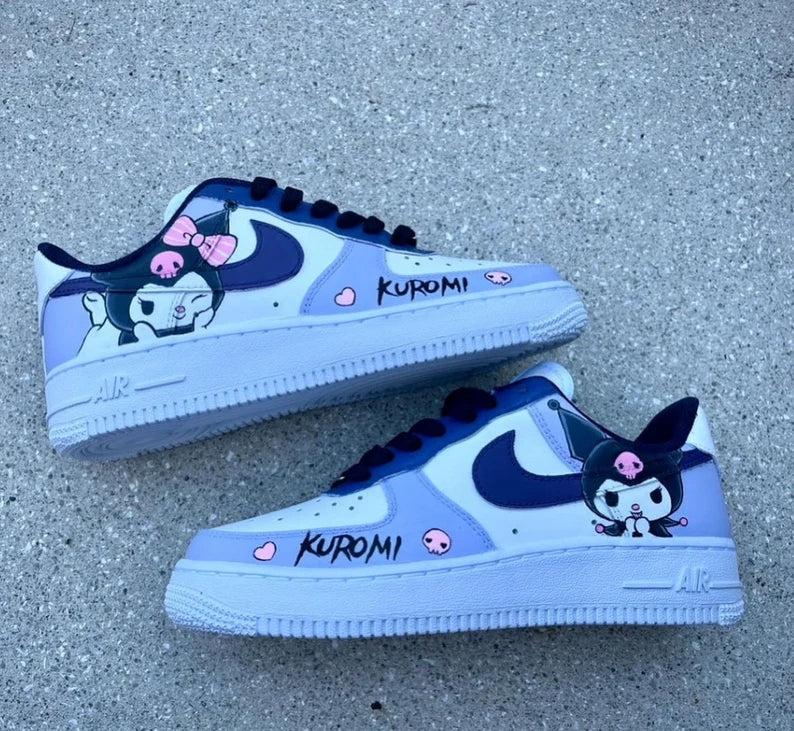 Custom Air Force 1 Baby Purple Kuromi