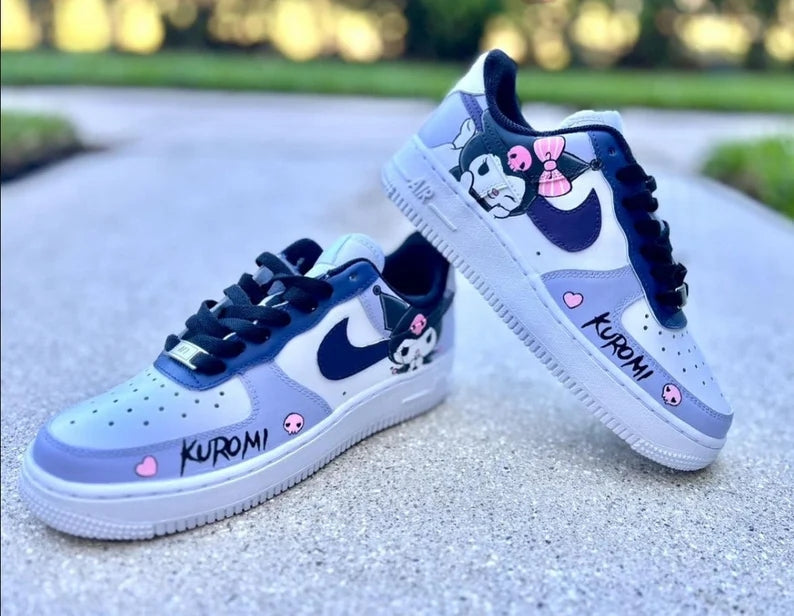 Custom Air Force 1 Baby Purple Kuromi