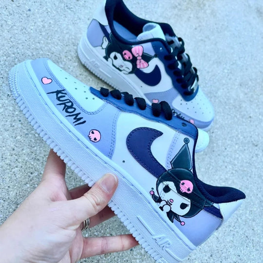 Custom Air Force 1 Baby Purple Kuromi