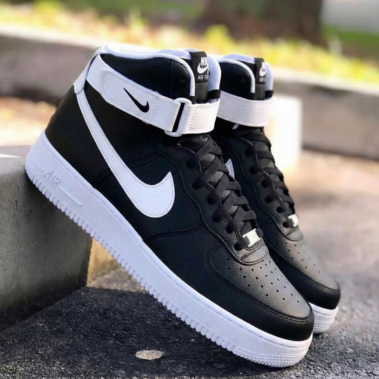 Custom Air Force 1 Black White