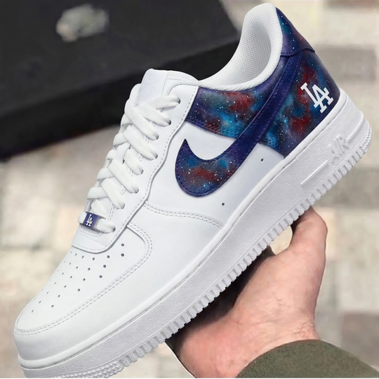 Custom Air Force 1 Galaxy LA Logo