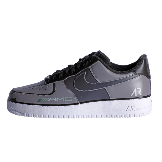 Custom Air Force 1 Gray AMG Logo