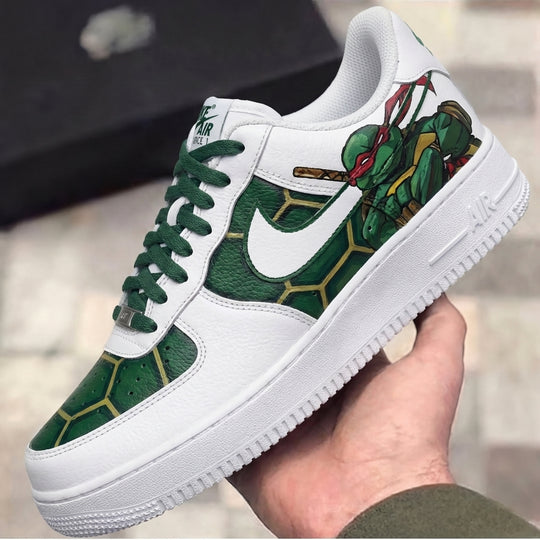 Custom Air Force 1 Green Teenage Mutant Ninja Turtles