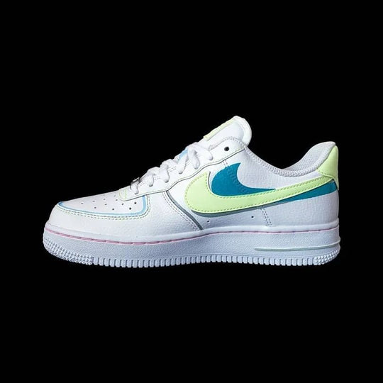 Custom Air Force 1 Mint Blue Lime Green