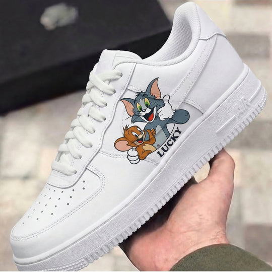 Custom Air Force 1 Tom Jerry Lucky