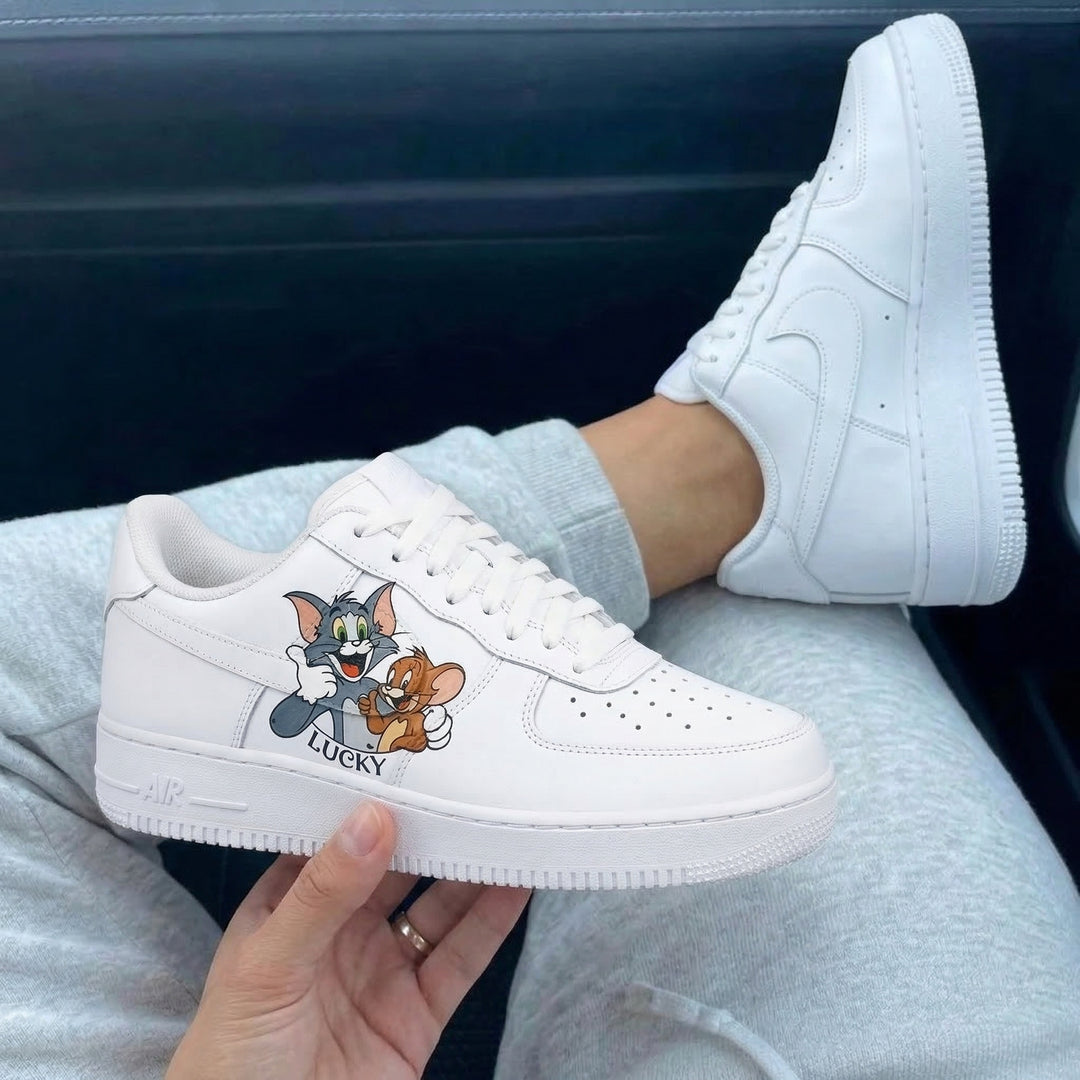 Custom Air Force 1 Tom Jerry Lucky