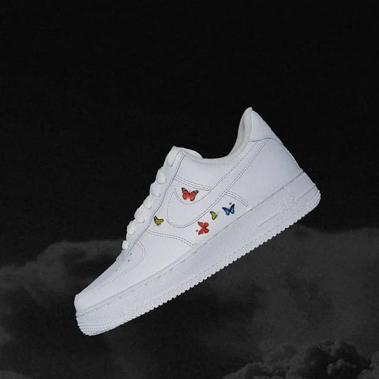 Custom Air Force 1 with Butterflies