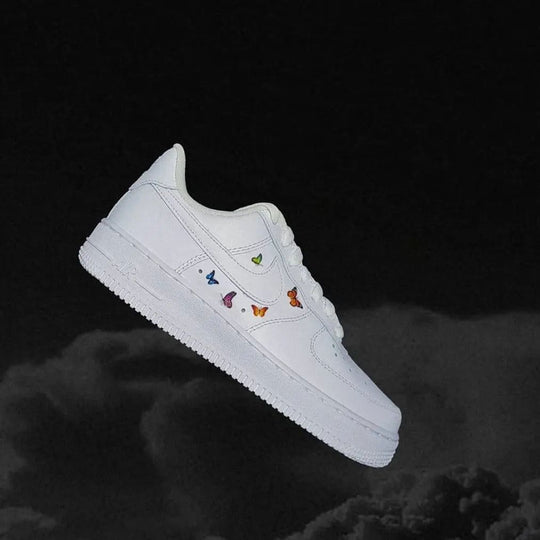 Custom Air Force 1 with Butterflies