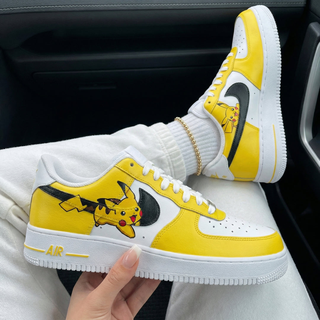 Custom Air Force 1 Yellow Pikachu