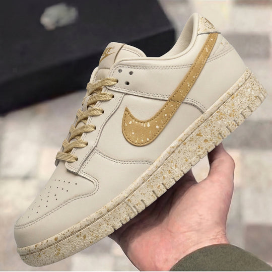 Custom Dunk Gold Speckled