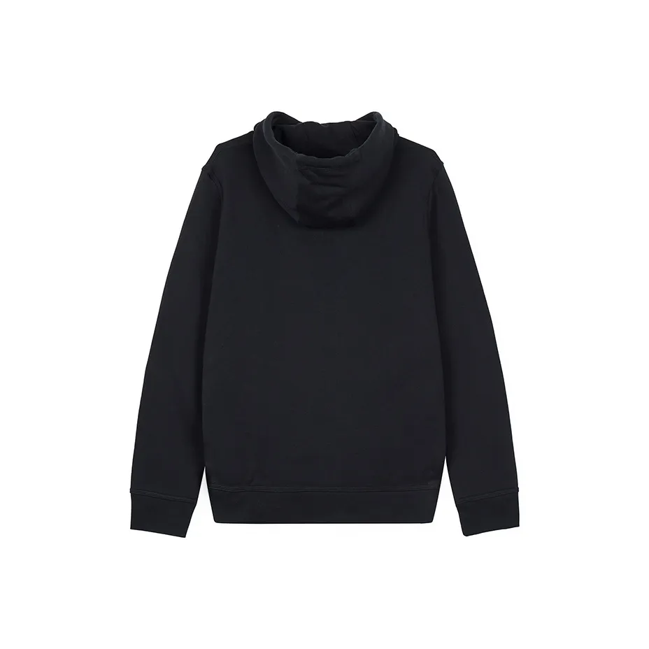 Custom Embroidery Nike Sweatshirt Black With Minimalist Cat Design
