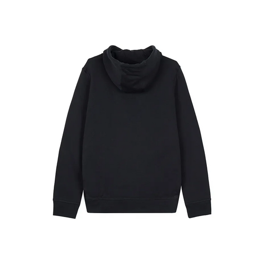 Custom Embroidery Nike Sweatshirt Black With Minimalist Cat Design
