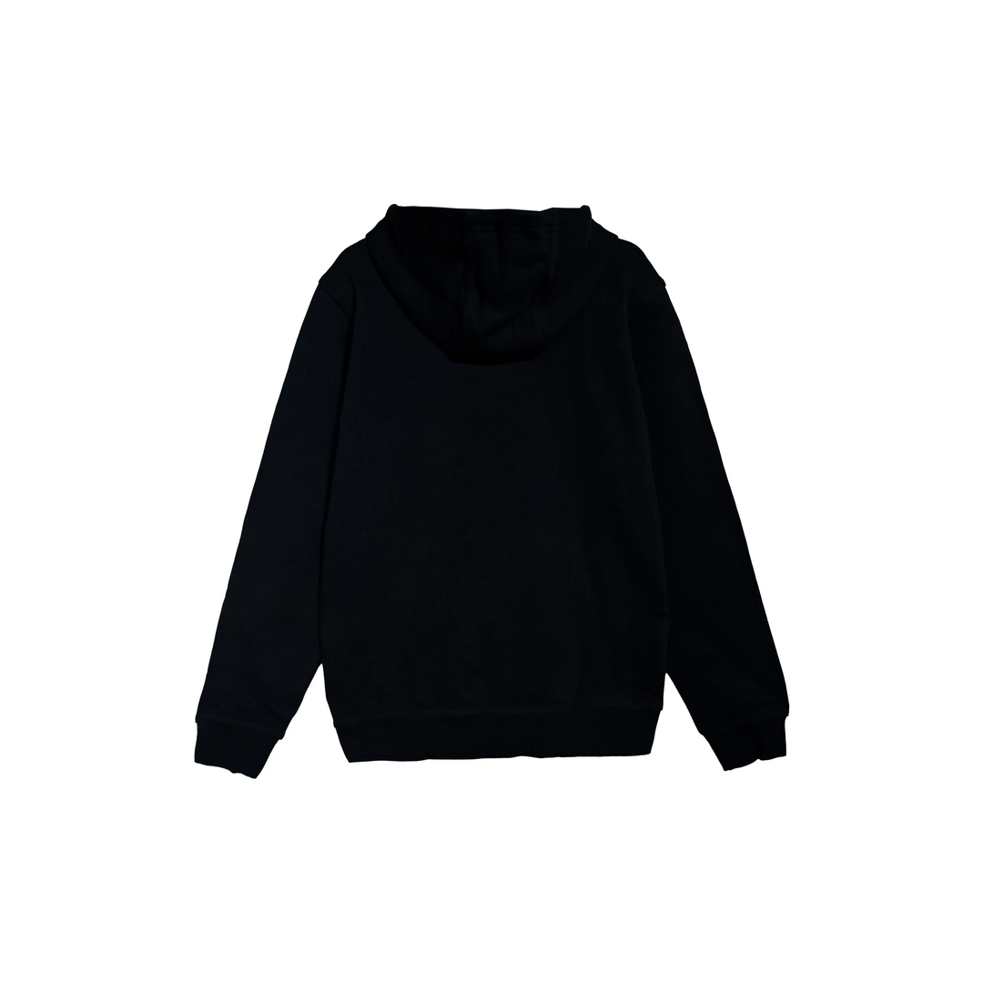 Custom Embroidery Nike Sweatshirt Black With Rose