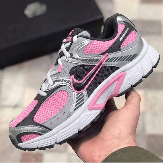 Custom Nike NIKE V5 RNR Baby Pink Silver Black Mesh