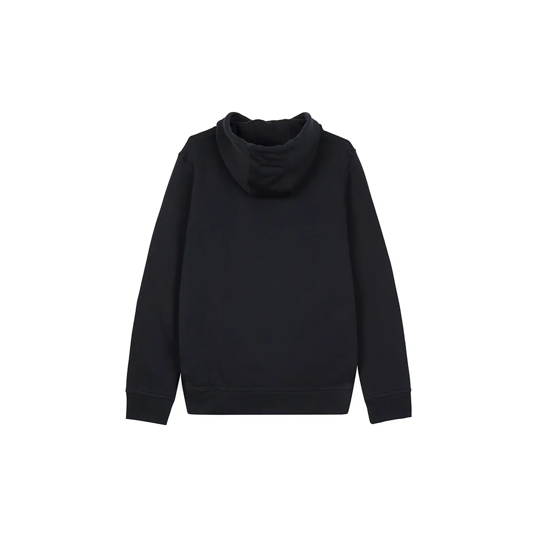 Custom Nike Sweatshirt Black With Dinosaur Skeleton Print And Shining Text