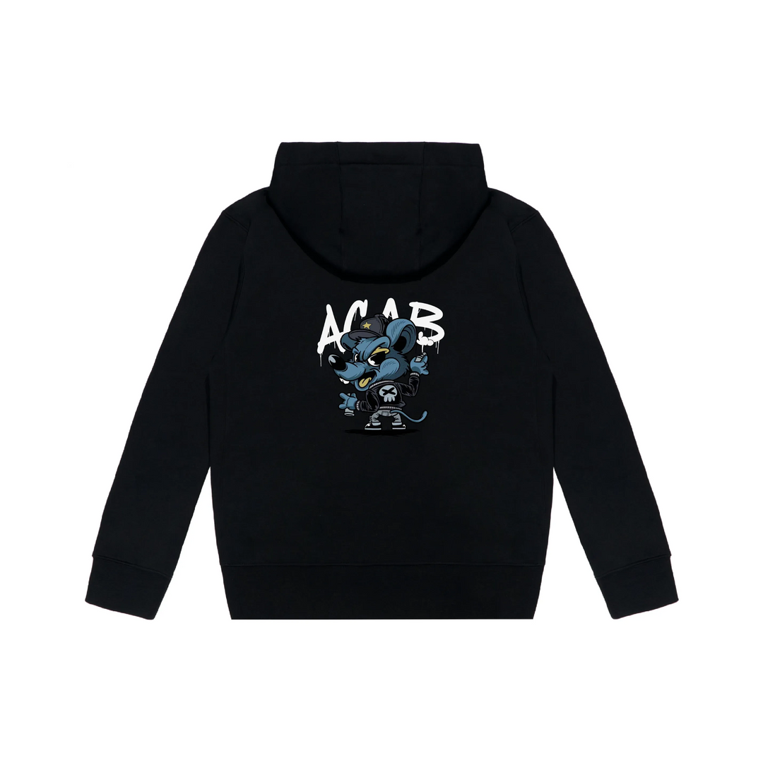 Custom Nike Sweatshirt Featuring Blue Rat Design
