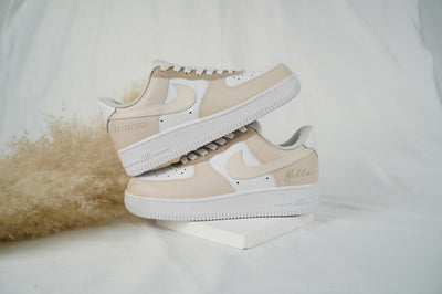 CUSTOM AIR FORCE 1 BROEN BEIGE