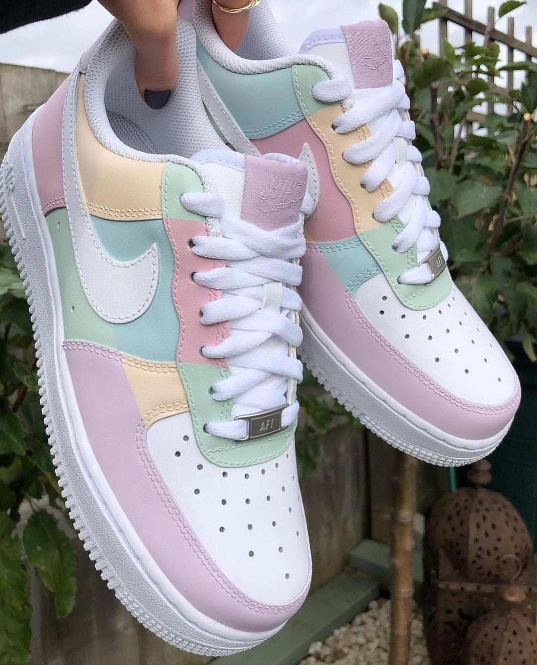 Custom Air Force 1 Macaron Color