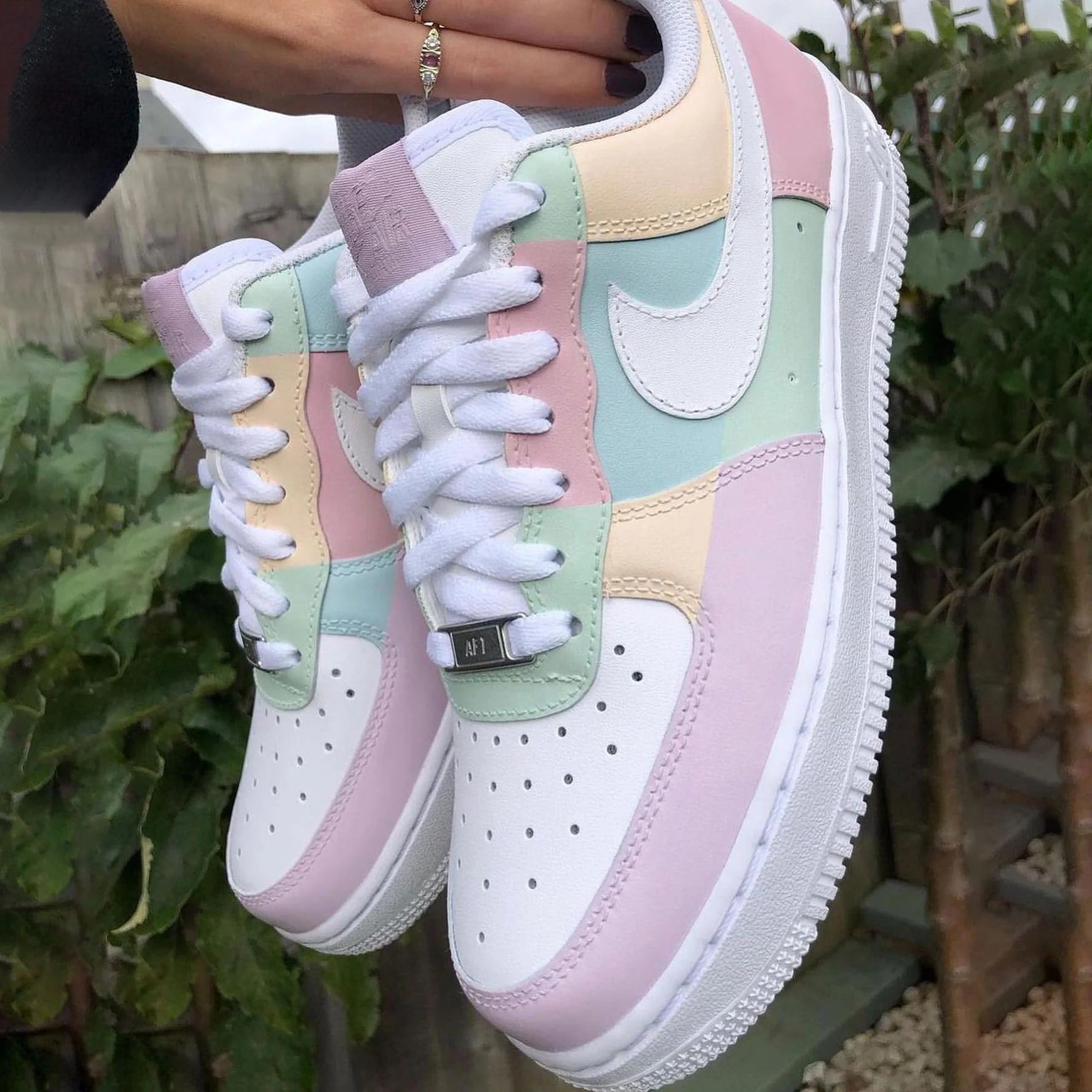 Custom Air Force 1 Macaron Color