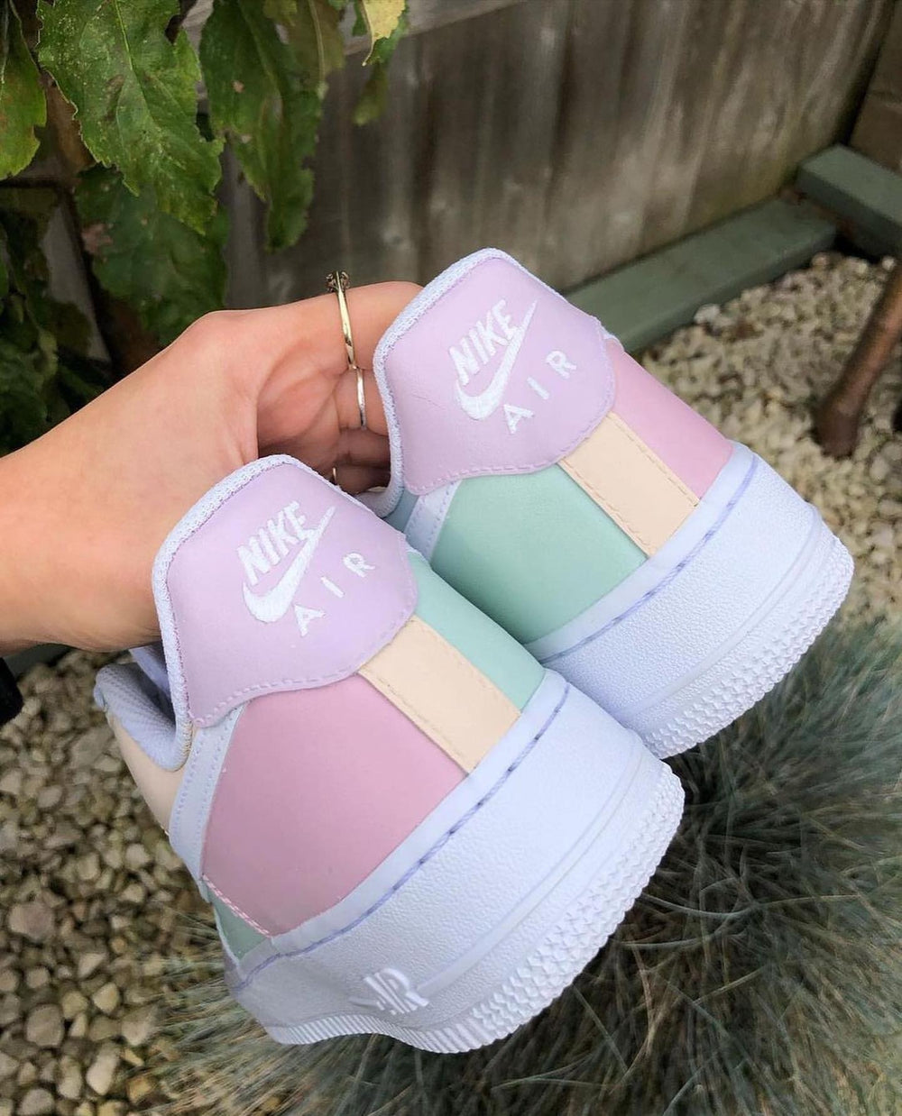 Custom Air Force 1 Macaron Color