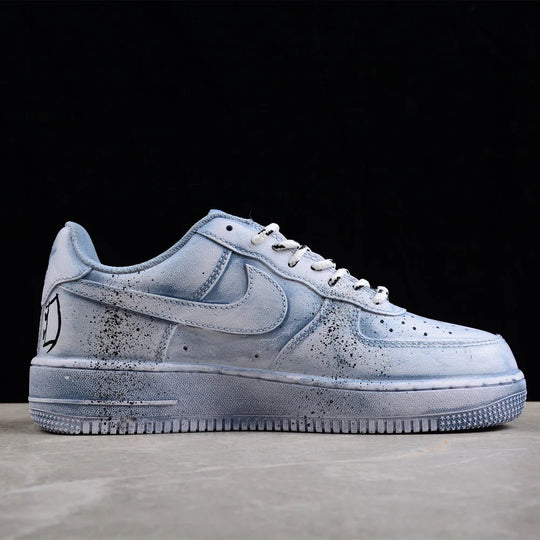 Blue Chrome Hearts Custom Air Force 1