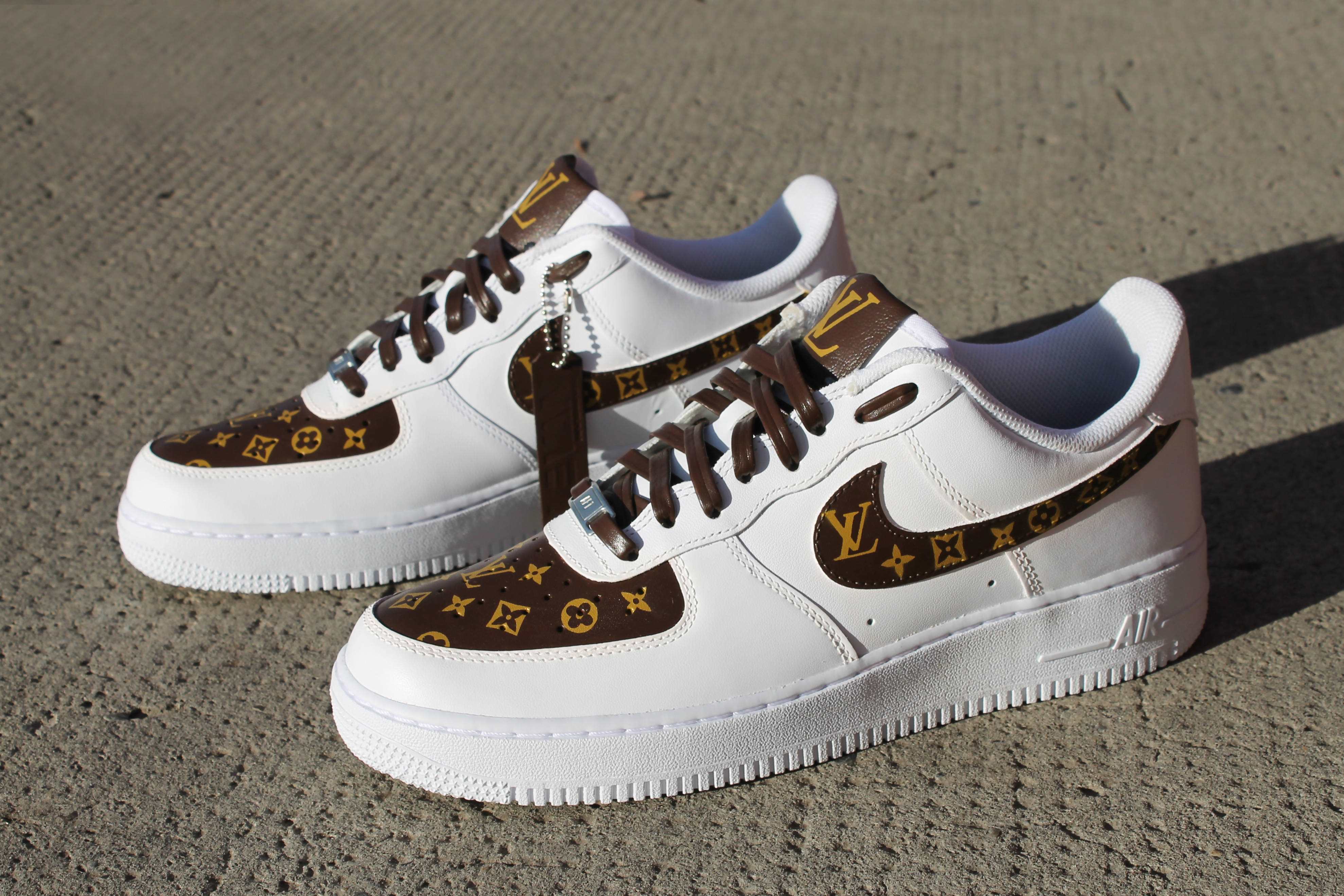 CUSTOM AIR FORCE 1 REAL COLOR LV