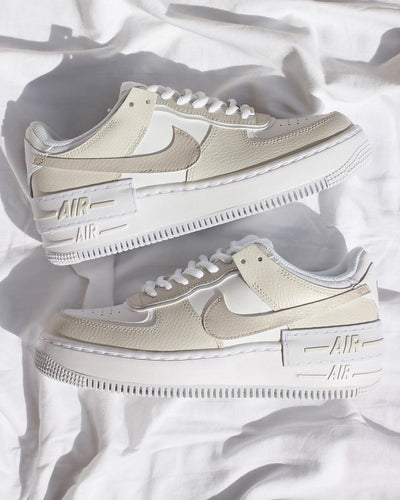 Beige Air Force 1Custom