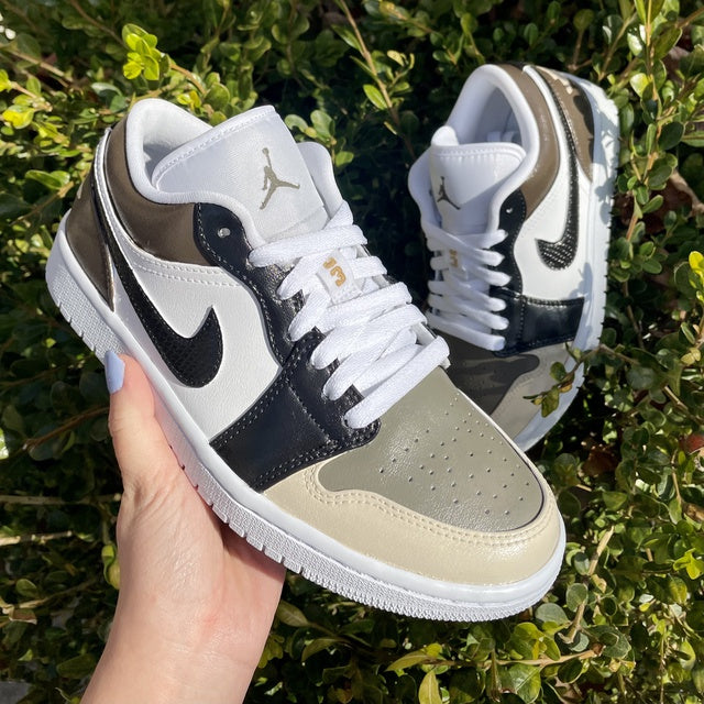 Custom Air Jordan 1 Rred Description Neutral Mocha 🤎✨