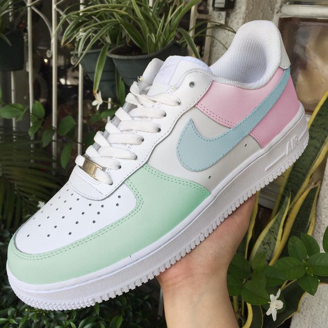 Custom Air Force 1 Pastel Collection
