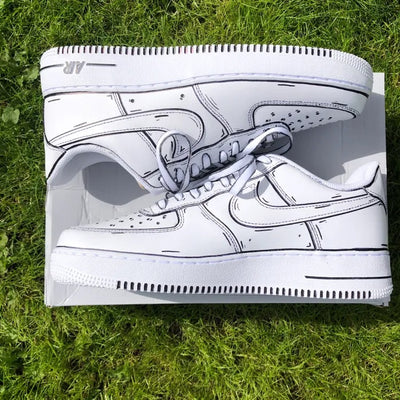 Custom Air Force 1 ICartoon