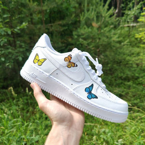 Custom Air force 1 Multicolor Butterfly