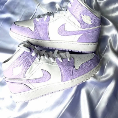 Custom Air Jordan 1 Purple