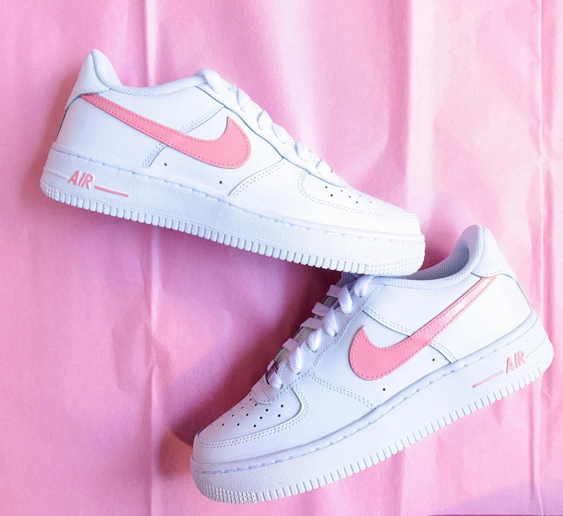 Pink Custom Nike Air Force 1 Pick Your Color