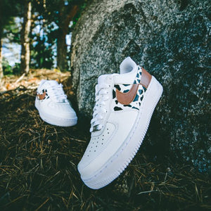 Cow Print Air Force 1s