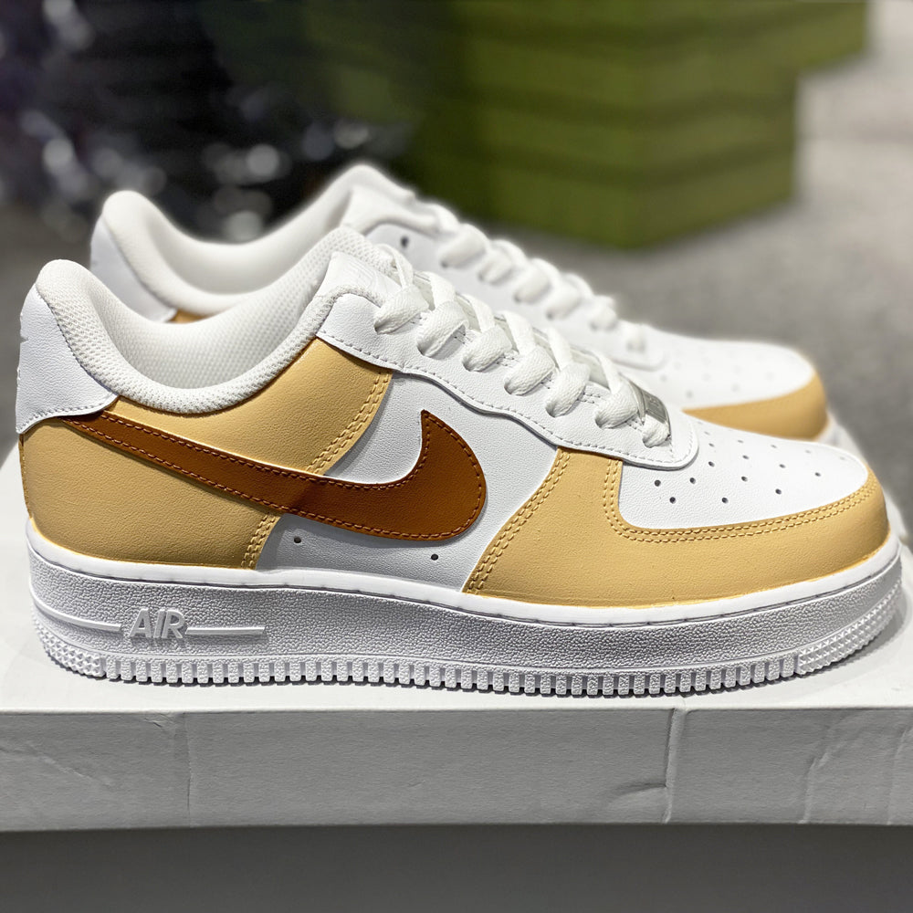 TAN COLORBLOCK AIR FORCE 1